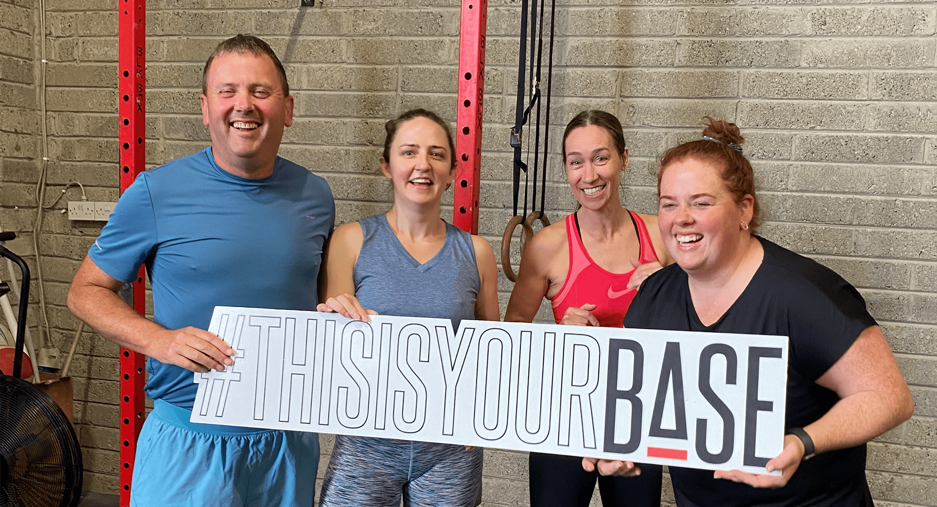 People exercising at BASEGYM